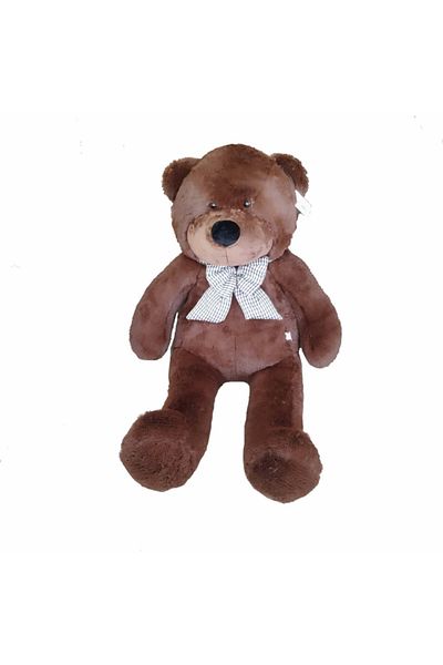 Kuki's Spielzeug Dark Brown Plush Bear Kuki Toy 110 cm