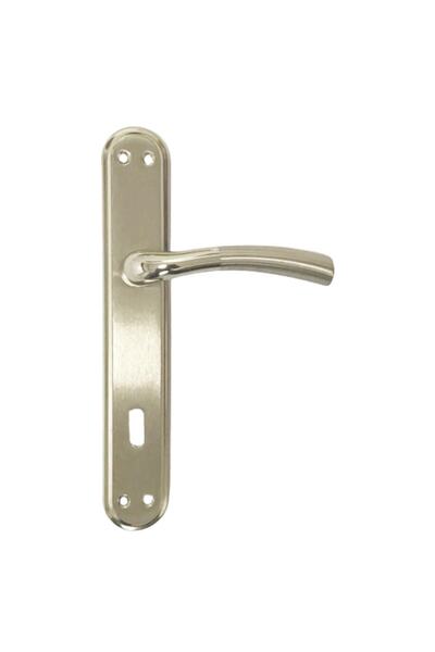 Hira Marmaris Sahra Luxury Nickel Satin Door Handle Room