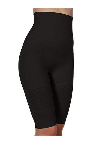Form Time Women's Black Long Leg Non-Slip Non-Trace Corset
