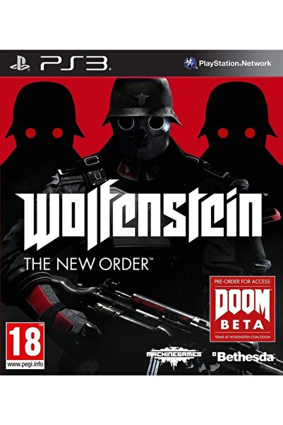BETHESDA Ps3 Wolfensteın The New Order - Orjinal Oyun - Sıfır Jelatin