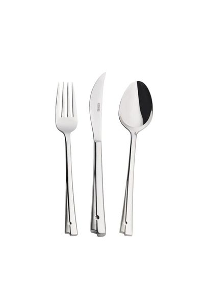 Emsan Ems Accura 84 Piece Fork Spoon Knife Set 3084/229