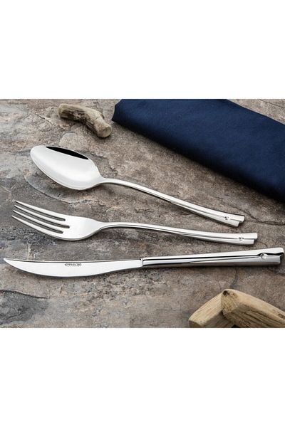 Emsan Ems Accura 84 Piece Fork Spoon Knife Set 3084/229