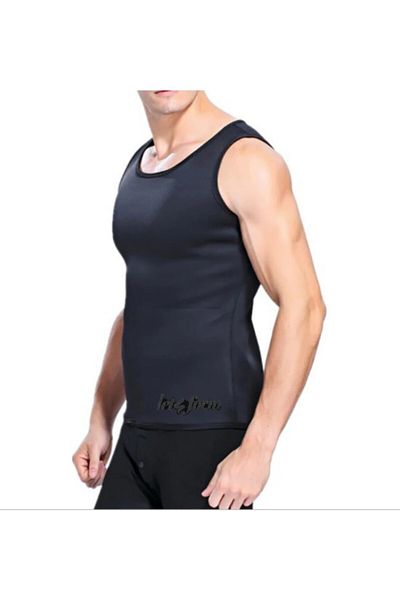 Lets Let's Form 100% Real Natural Neoprene Men's Thermal Sweating Sauna Athlete Corset