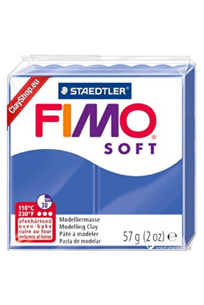 Staedtler Fimo Soft Polimer Kil 33 Brilliant Blue 56 gr