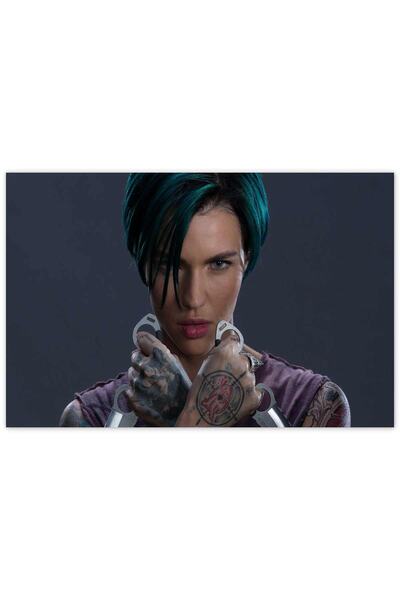 Cakatablo Xxx Return Of Xander Cage Ruby Rose  Ahşap Tablo 35x50 cm