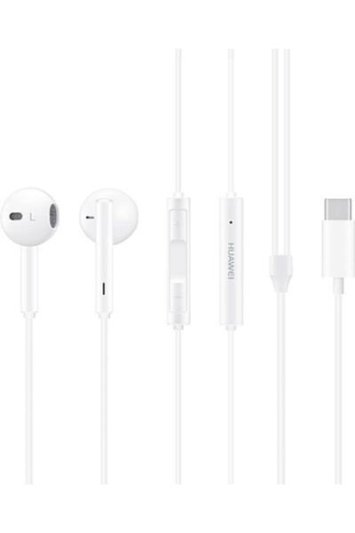 Huawei سماعات أذن سلكية من النوع C Cm33 باللون الأبيض