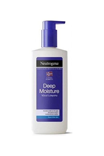 Neutrogena Vücut Losyonu 400ml Deep Moisture Kuru Ciltler Için Parfümlü