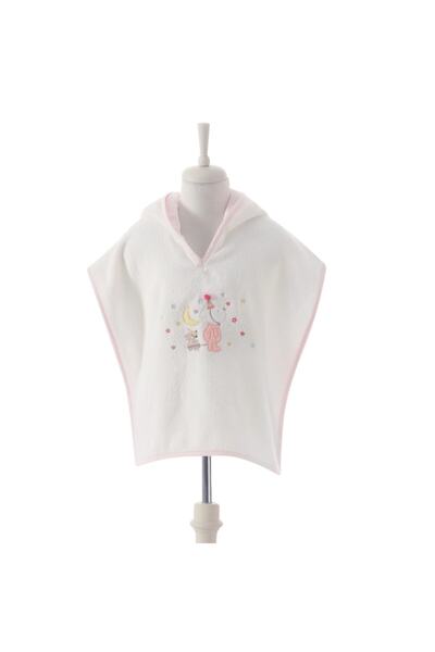 Taç Party Embroidered Baby Poncho
