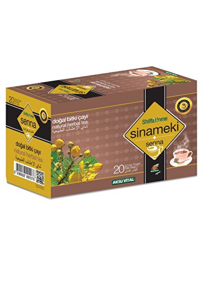 Shiffa Home Sinameki Çayı Senna Doğal Bitki Çayı 20 Süzen Poşet