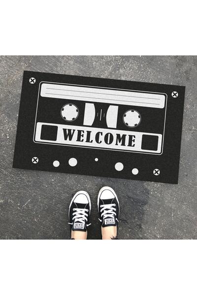 OLUNCA Covoraș pentru ușă și interior cu design casetă 45x75 cm