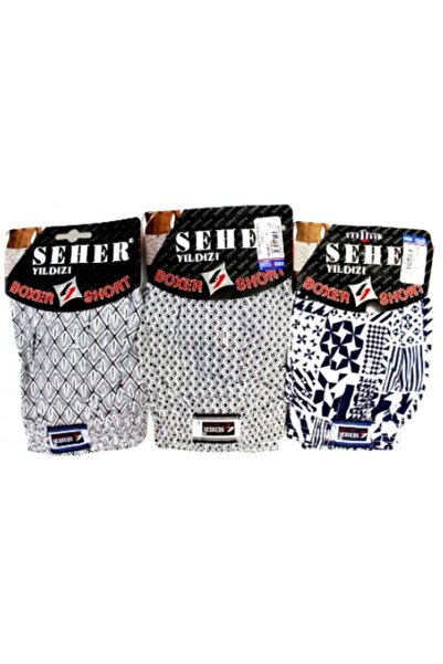 Seher Yıldızı Συσκευασία 12 τεμαχίων βαμβακερών μποξεράκια