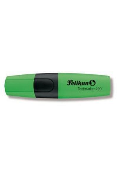 Pelikan 490 Highlighter Mark Pen 1-5 Mm Green (10 Pieces Box)