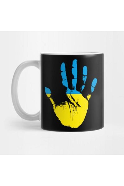 TatFast Ukrainian Exclusion Gift Mug with Lady - My Dna Is Ukrainian