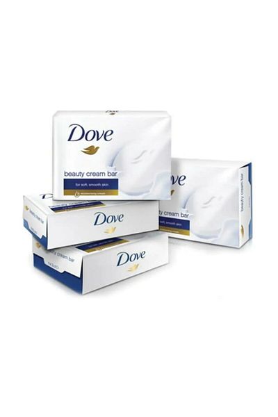 Dove Cream Bar Original Beauty Solid Soap 100 Gr X 4 Pieces