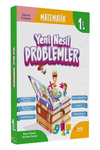 Onburda Yayınları 1.sınıf Onburda Matematik Problemler Yeni Nesil Soruları