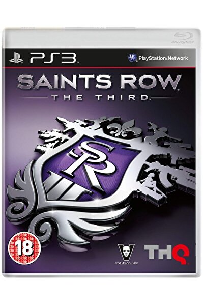 THQ Ps3 Saints Row The Third - Orjinal Oyun - Sıfır Jelatin