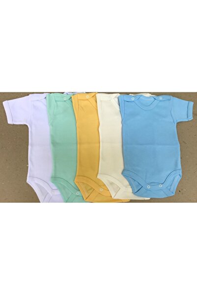 bebedino Snap Fastened Badi Short Sleeve Pack of 5
