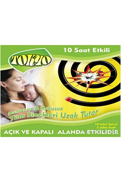 Tokyo Kokusuz Dumansız Spiral Haşere Sivrisinek Kovucu