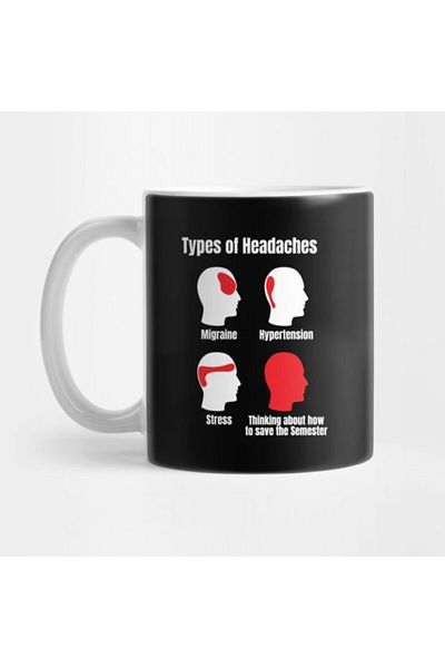 TatFast كوب Headache Meme Funny Red Area Liberals، هدية، مهر، عرض