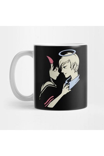 TatFast كوب Love Boundaries Anime Cartoon Boundless Love Valentine's Day