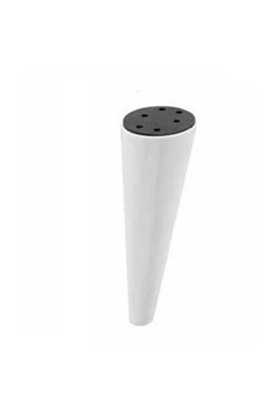Lina Furniture Leg Plastic Conical White 15 Cm (4 Pieces)