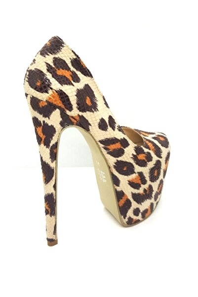 Afilli Жіночі вискові кавові платформи на тонких високих підборах