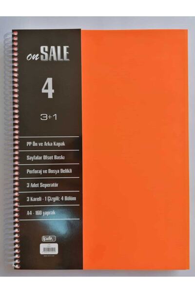 İpek 160 Yaprak 3+1 A4 Defter