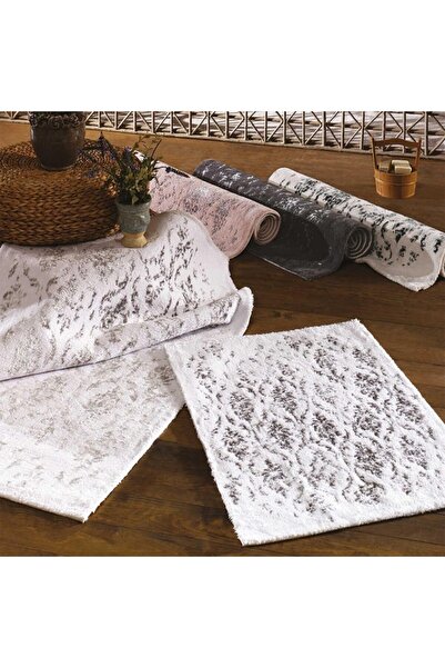 ZEBRACASA Kerry Koyu Gri Ikili Banyo Paspas Seti