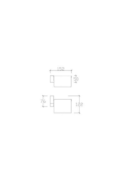 Tema Bathroom Local Series Covered Titan Toilet Paper Holder 71509-2