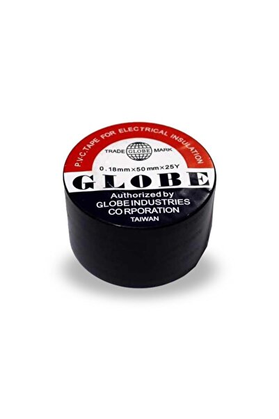 Globe Izole Bant 5 Cm 50mmx25m Siyah
