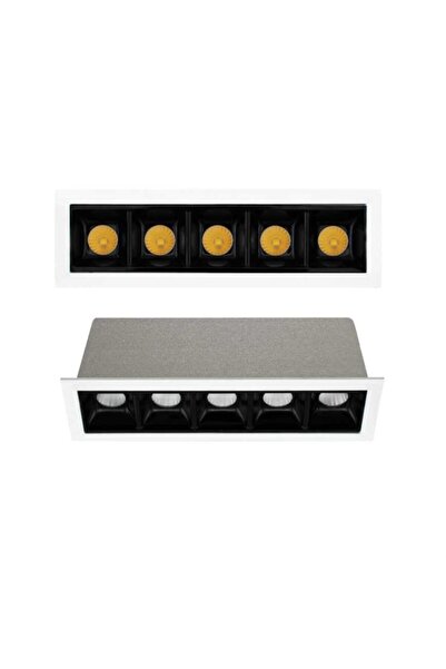 jupiter Jüpiter Ls484 5x2w Mini Kare Spot 44x147mm Sıvaaltı 3000k 750lm