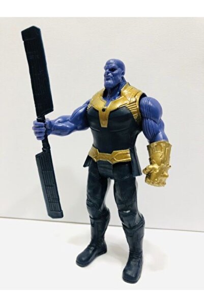 oyuncakchi Avengers Thanos 16 cm Işıklı Oyuncak Tanos Figür