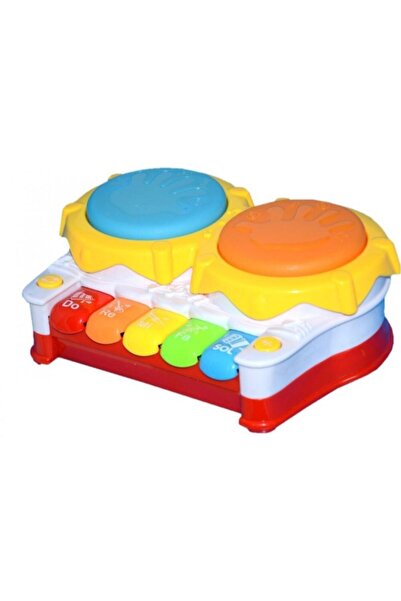 Birlik Oyuncak Masallı Şarkılı Ikili Davul Piyano