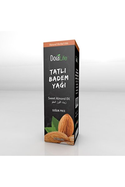 DoraLife Tatlı Badem Yağı 50 ml (SOĞUK PRES)