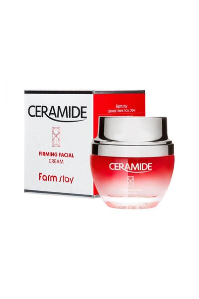 Farmstay FARM STAY CERAMIDE Cremă de față fermitate 50 ml - Cremă de față fermitate cu ceramide
