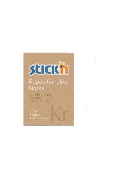 Gıpta Stickn 76x51 Kraft Notes 100 Sheets