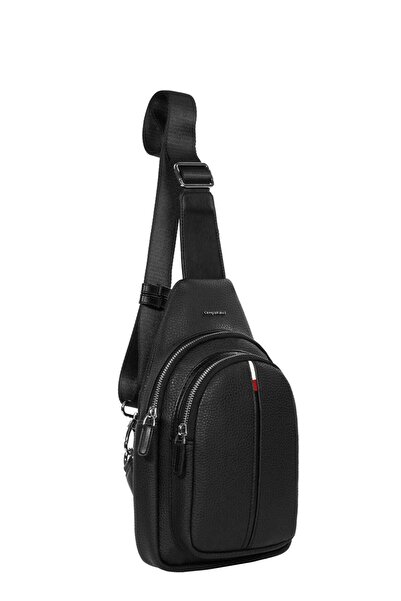 CENGİZ PAKEL STD Erkek Siyah Kırmızı Erkek Çantası 7208