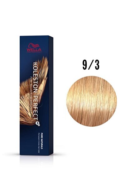 wella koleston Koleston Perfect Me Açık Altın Sarısı Saç Boyası 9/3 Extra 60 ml