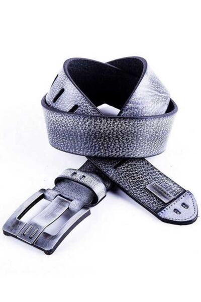 Cipo&Baxx Cg106 Shiny Black Leather Sports Stylish Men's Belt