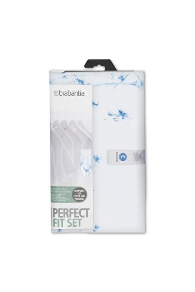 Brabantia 124x45cm (c) Ütü Masası Kılıfı-cotton Flower Desenli