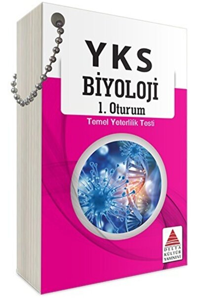 Delta Kültür Yayınevi Yks 1. Oturum Biyoloji Kartları