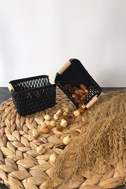 Karlay 2-Piece Snack Bowl Presentation Basket