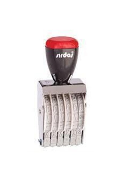 Sırdaş Numaratör 5 Mm 6 Hane 1656