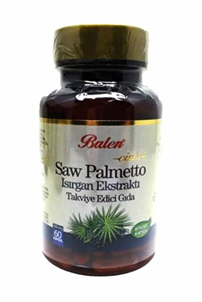 Balen Saw Palmetto Isırgan Ekstraktı Çinko 300mg 60 Kapsü