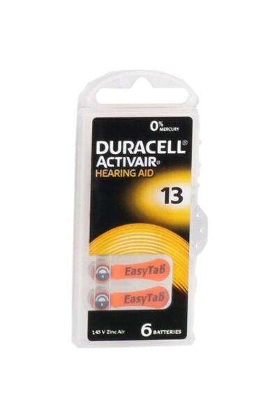 Duracell Duracel Activeair 13 Numara Işitme Cihazı Pili 1 Paket 6'lı