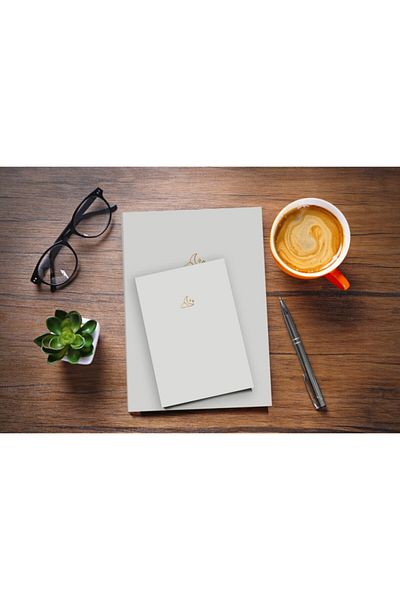 AKILLICA Notebook Set of 2 Blue Notebooks Pastel Notebook