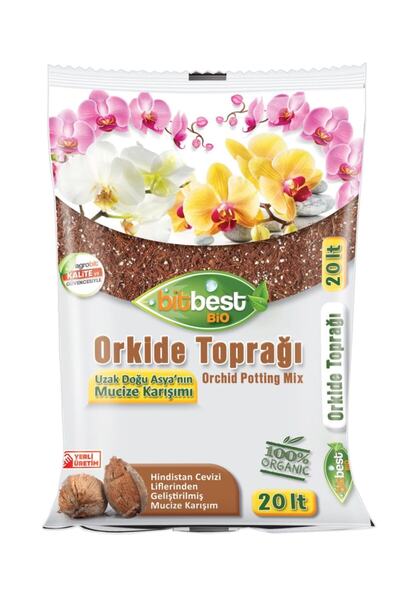 BİTBEST Bio Orkide Toprağı Harcı 20lt Uzak Doğu Asyanın Mucize Karışımı