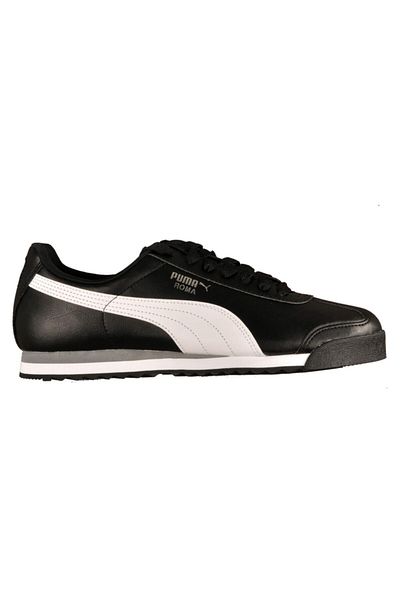 Puma Men's Black and White Roman Basic Sports Shoes353572