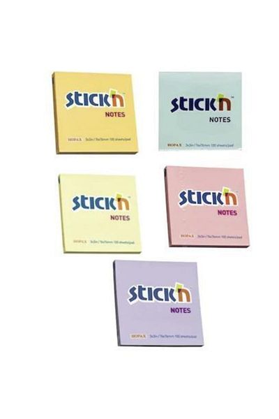 Gıpta Stickn 76x76 Pastel Yellow 100 Sheets