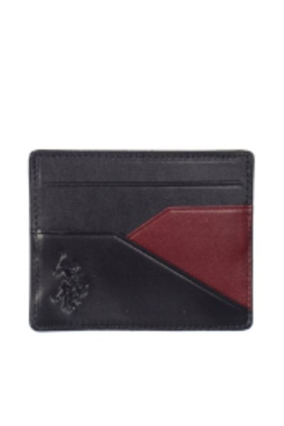 U.S. Polo Assn. Men's Black Wallet - Aks.u.s.cuz7637